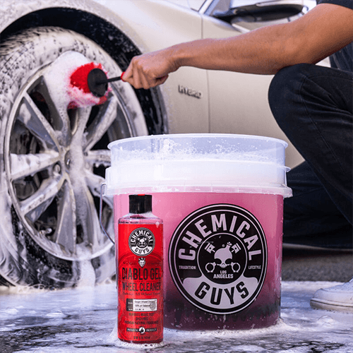Chemical Guys Heavy Duty Ultra Clear Detailing Bucket, 4.25 Gal