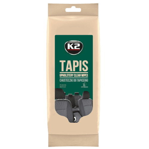 K2 Drėgnos Tekstilės Valymo Servetėlės - Tapis (24 vnt.)