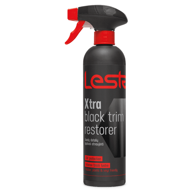 Lesta padangų ir gumos atnaujinimo priemonė - Xtra Black Trim Restorer