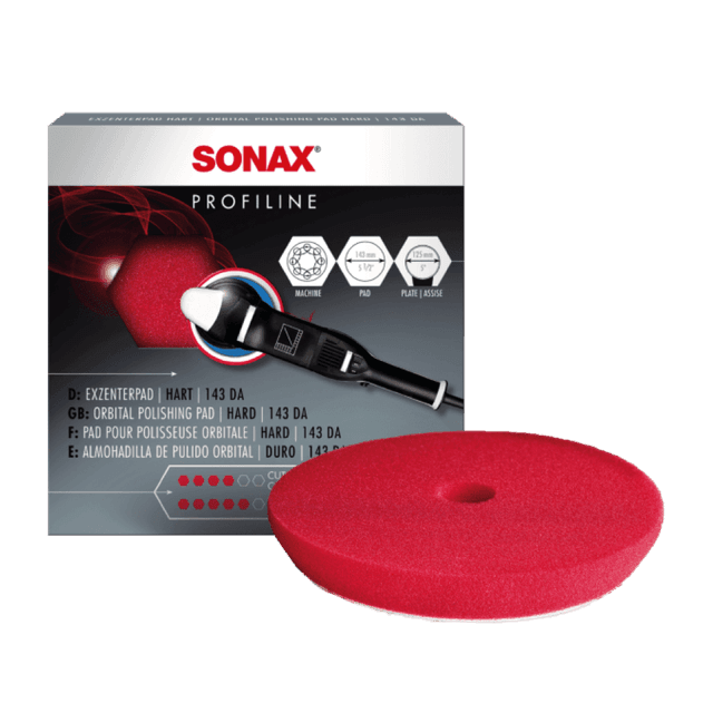 Sonax Полировочная губка красная 143 DA