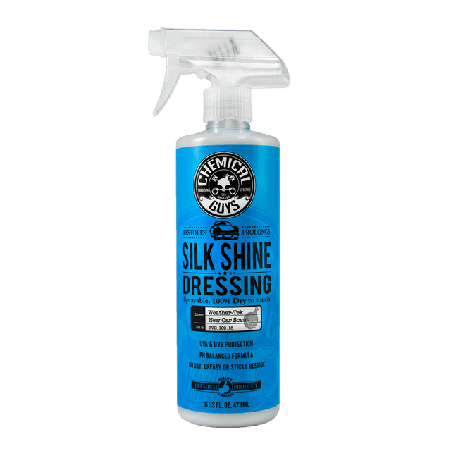 Chemical Guys Silk Shine Vinyl, Rubber, Plastic Satin Protectant Dressing