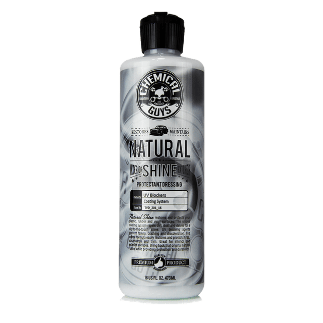 Chemical Guys Natural Shine New Look Shine Plastiku, Kummi, Vinüüli Puhastusvahend