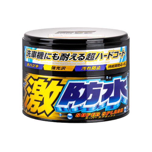 SOFT99 Vaškas - Water Block Wax (Dark &amp; Black)