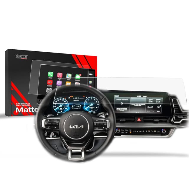GRIZZ MatteScreen priekš Kia Sportage 5 GT Line 12,3" (2021-2024)