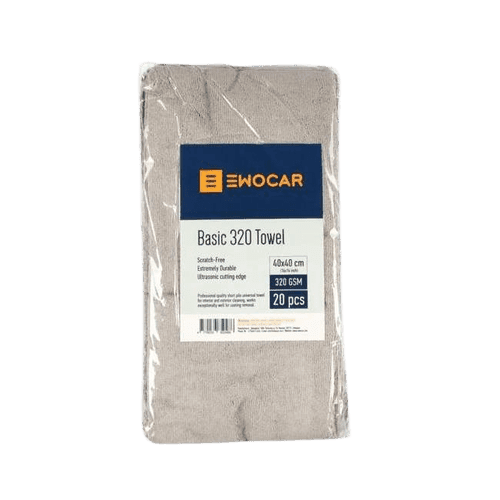 EWOCAR Basic 320 Microfiber Towels (20 pcs)