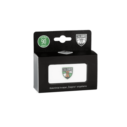 Žalgiris SILVERSTONE Vent Clip Air Freshener (Colored Glass Design)