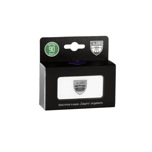 Vent Clip Air freshener Žalgiris MILANO (Clear Glass design)