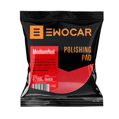 EWOCAR Vid. Kietumo Poliravimo Padas - MediumRed