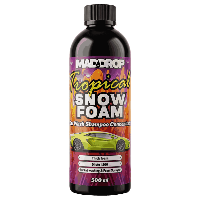 Mad Drop SNOW FOAM – Aktiivvahu autopesu šampoon