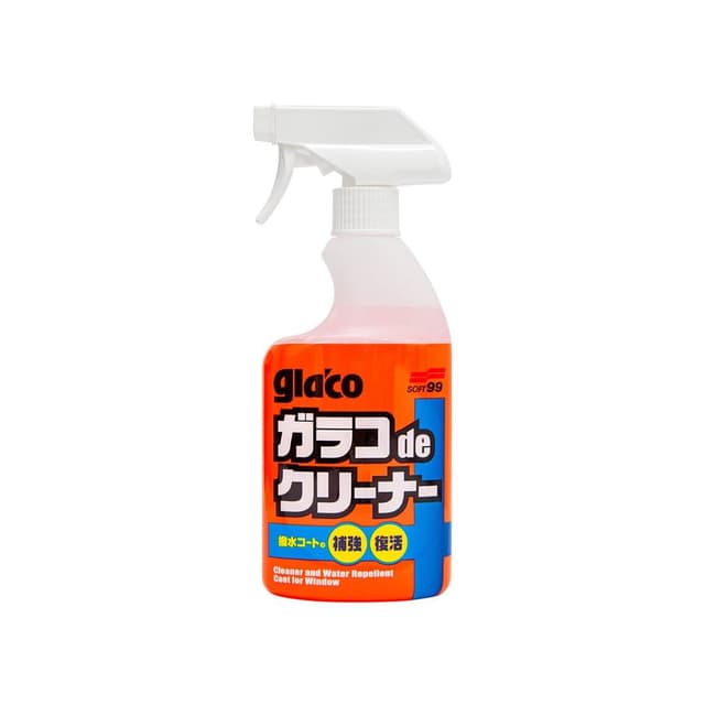 SOFT99 Glaco De Cleaner средство для очистки стекол и Glaco усилитель