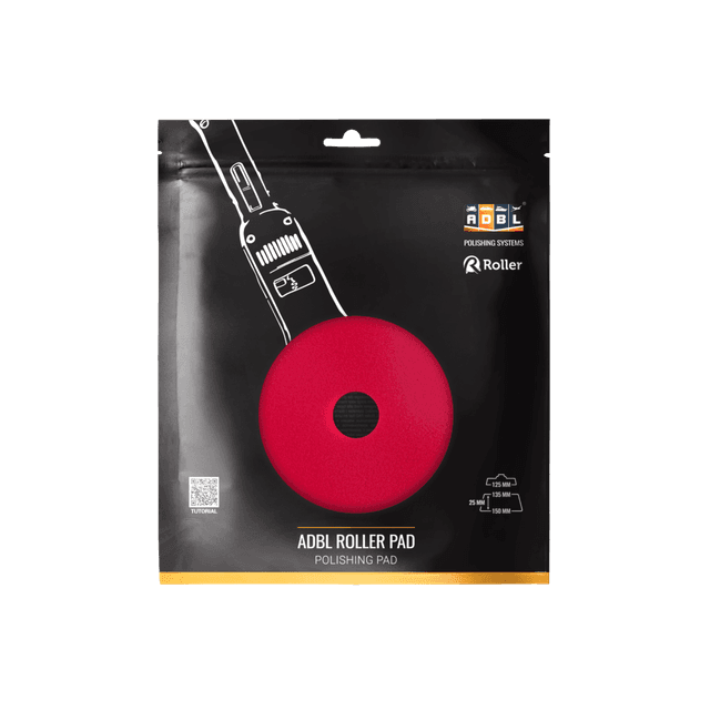ADBL minkštas raudonas poliravimo padas - Roller Pad DA Soft Polish