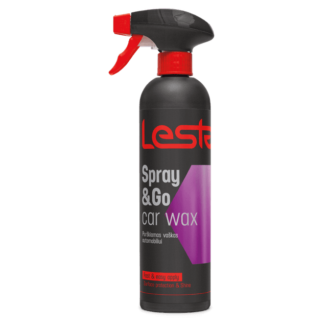 Lesta Purškiamas Vaškas - Spray & Go Car Wax
