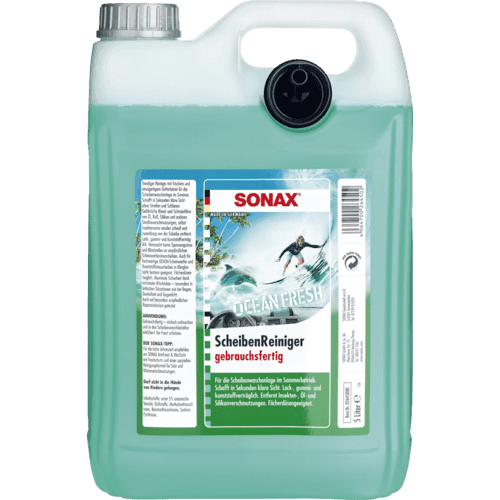 SONAX Vasarinis Langų Apiplovimo Skystis - Ocean Fresh
